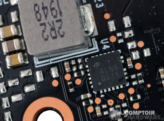 inno3d rtx 3080 ichill x3 - sonde de courant