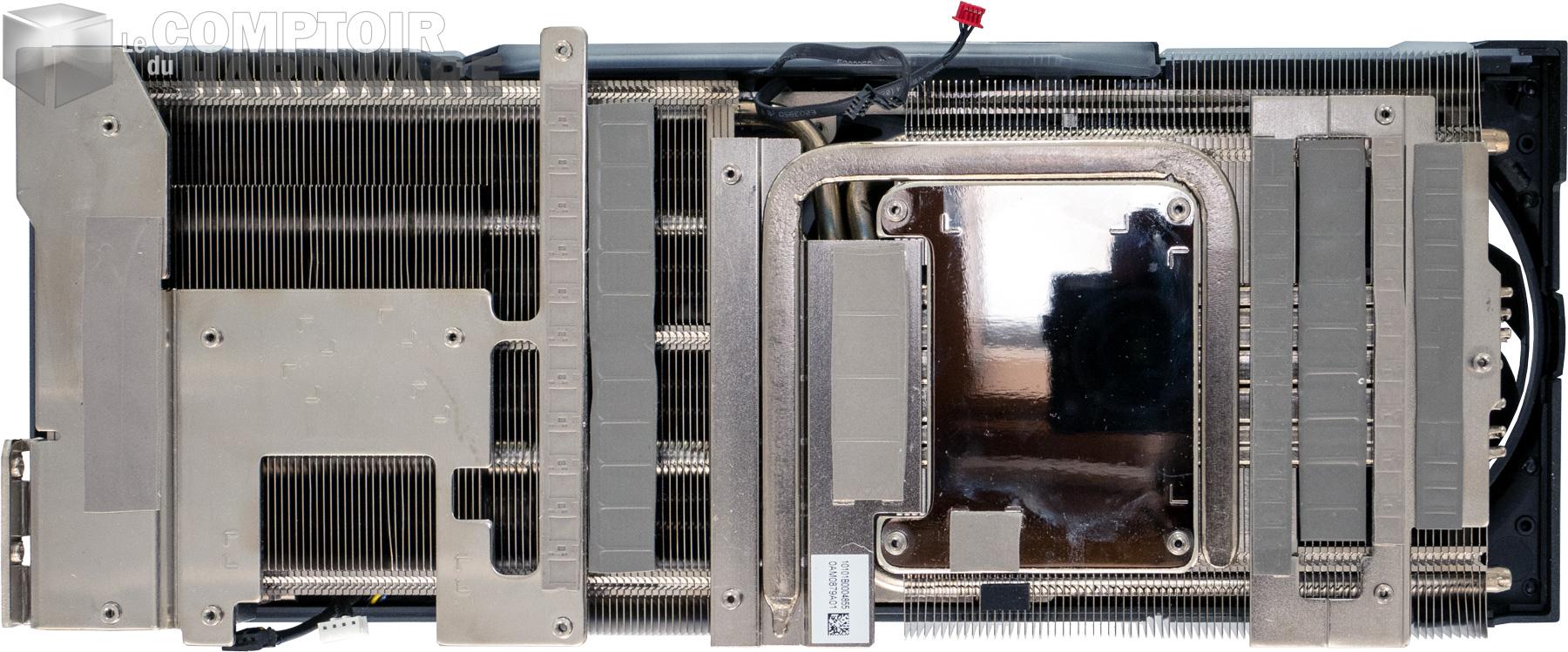 msi rtx 3090 suprim x - radiateur