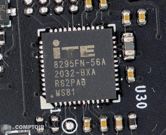 msi rtx 3090 suprim x - puce de gestion du rgb