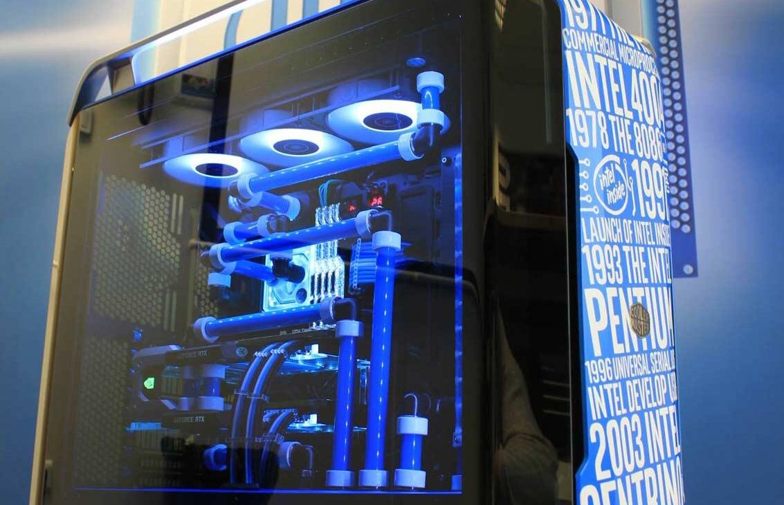 C'est bleu, c'est Intel !