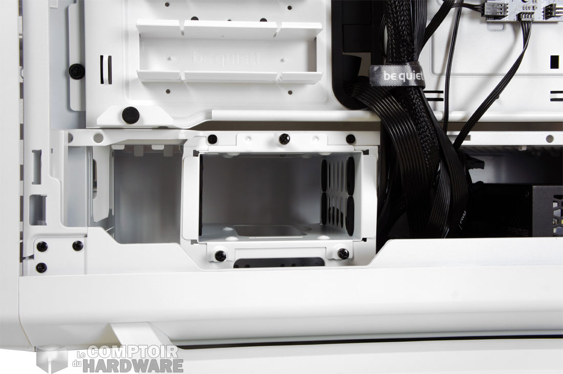 La baie pour 2 disques durs ou SSD