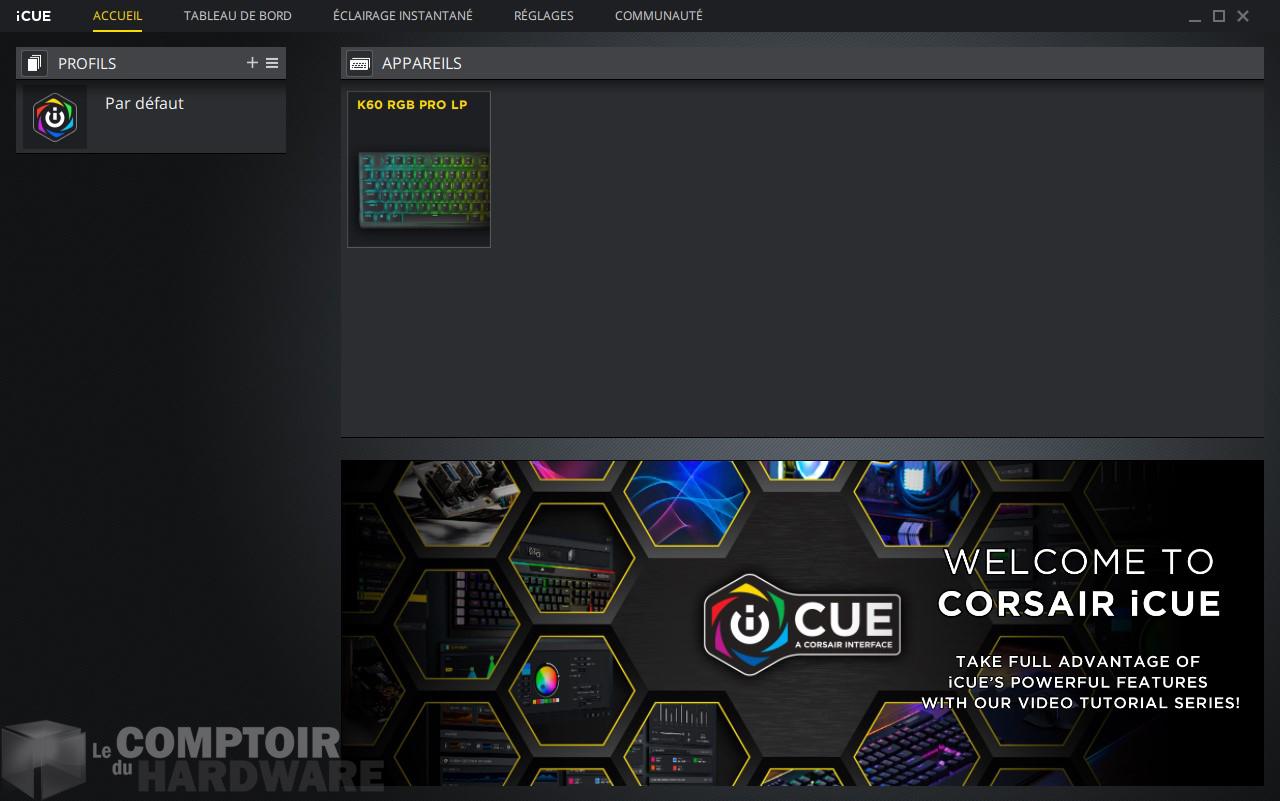 corsair k60 rgb pro low profile