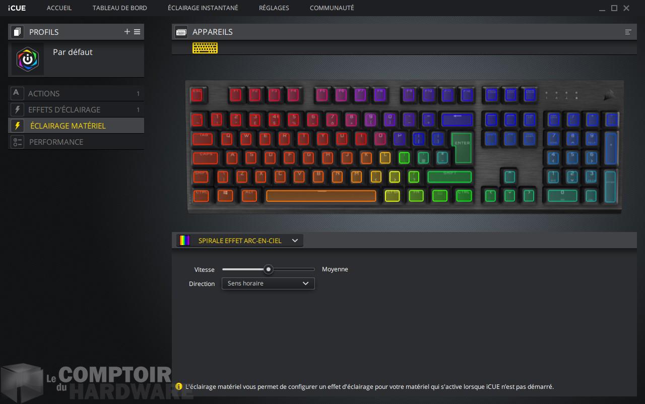 corsair k60 rgb pro low profile