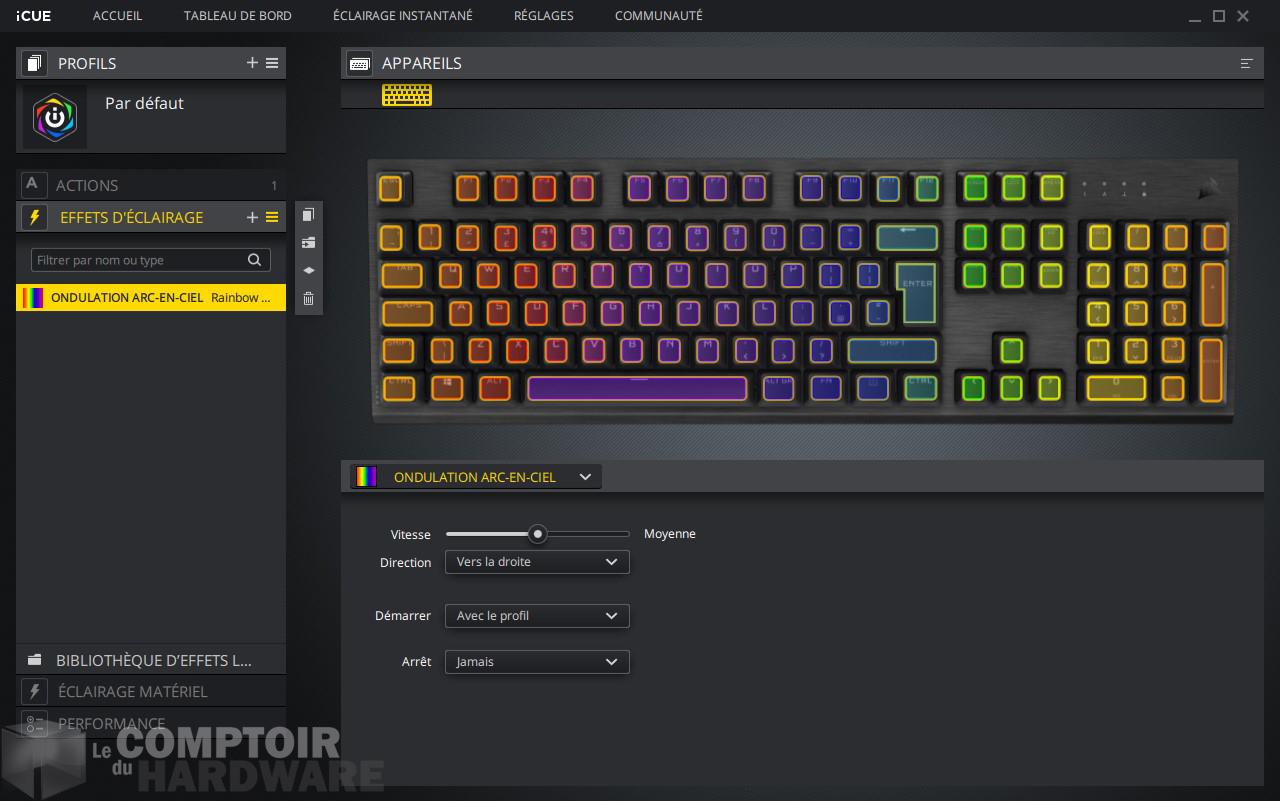 corsair k60 rgb pro low profile