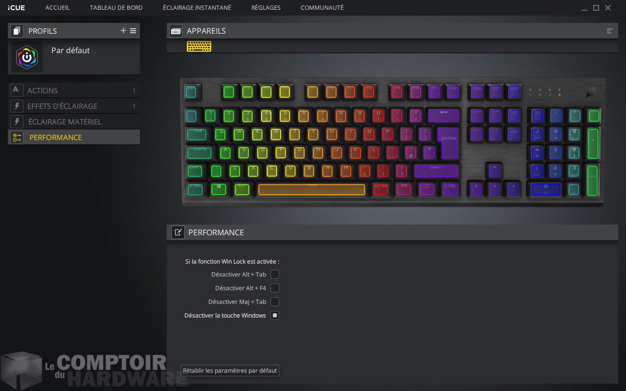 corsair k60 rgb pro low profile