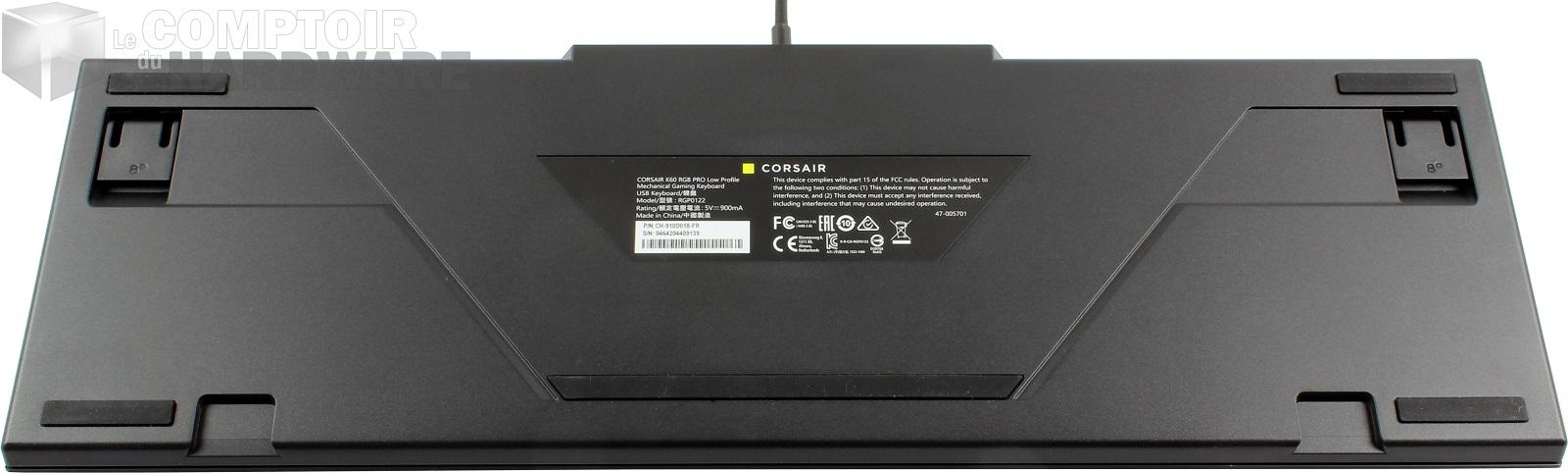 corsair k60 rgb pro low profile