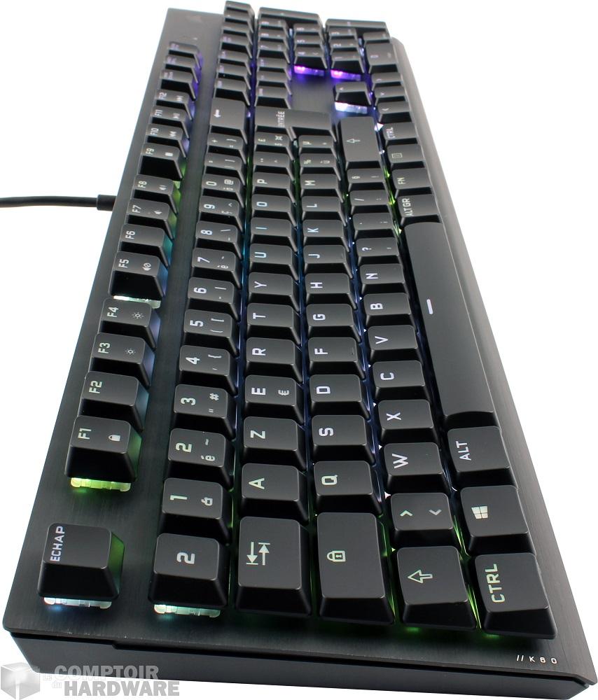 corsair k60 rgb pro low profile