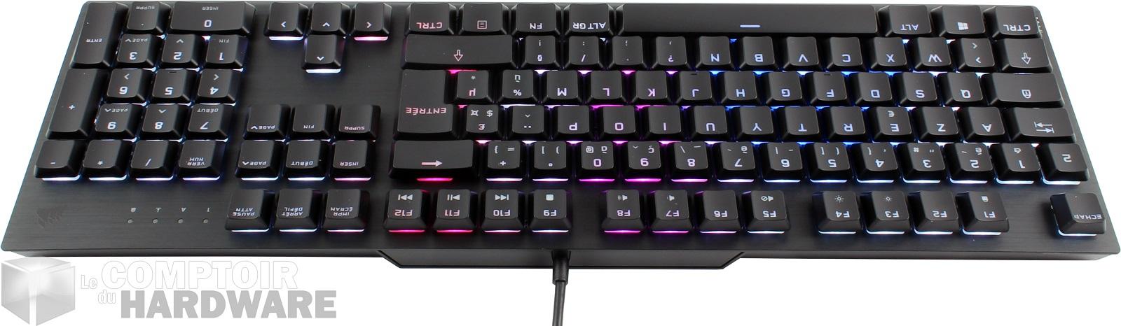 corsair k60 rgb pro low profile