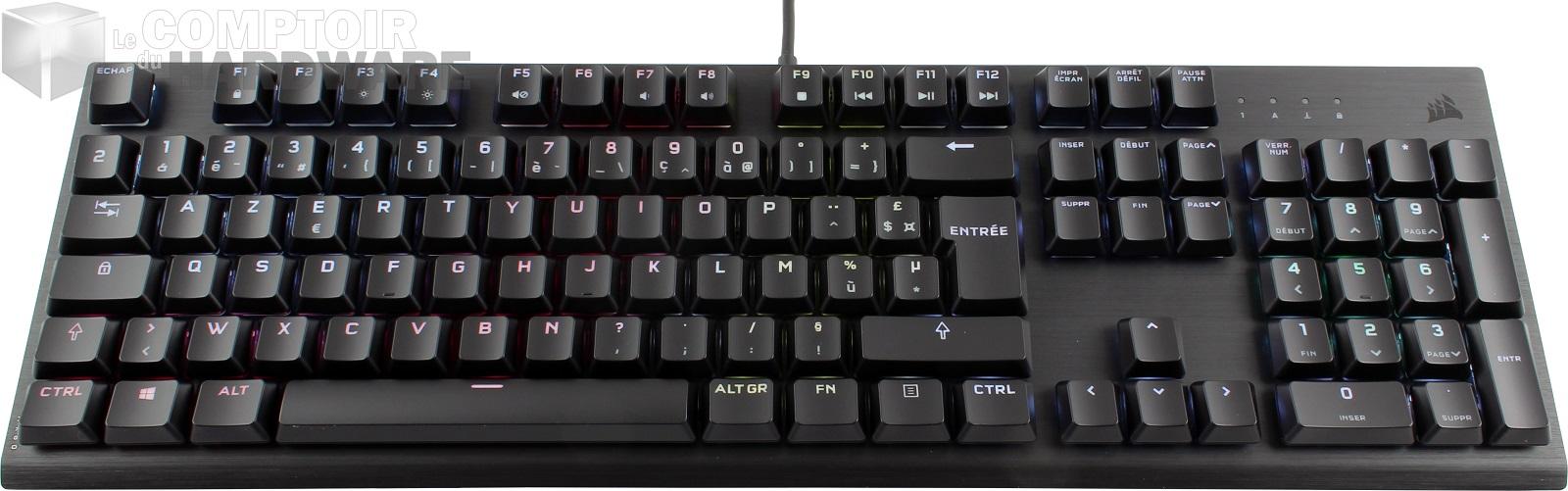 corsair k60 rgb pro low profile