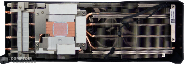 Gigabyte RTX 3060 Ti Gaming OC Pro : le radiateur