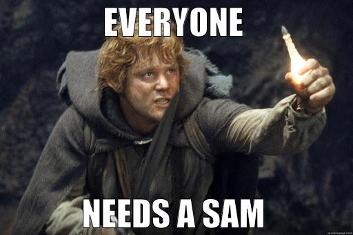 meme everyone needs a sam