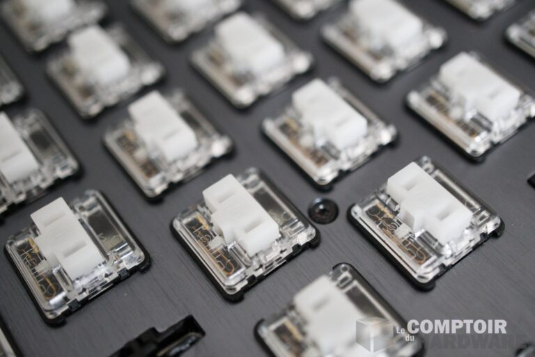 MSI VIGOR GK50 Low Profile : les switchs Kailh