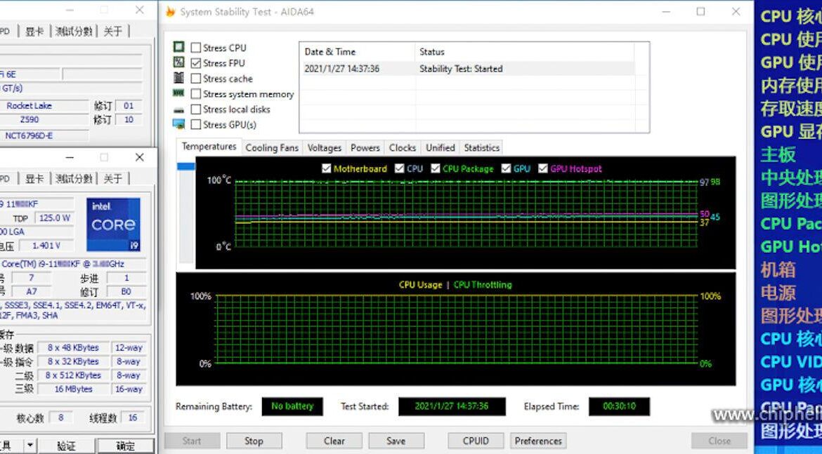11900kf stress test t