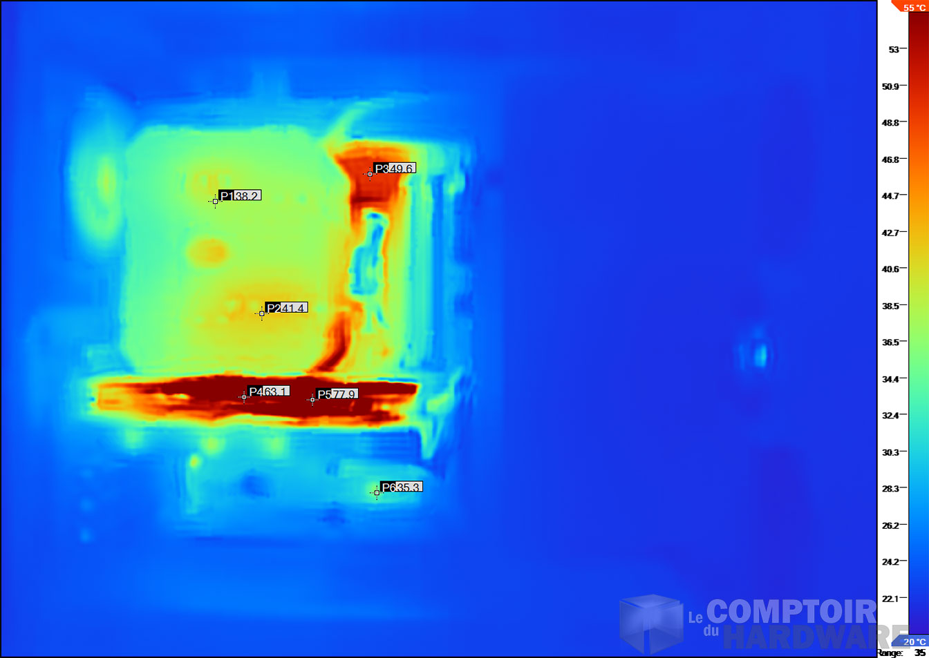 La charge dans le 5000D Airflow