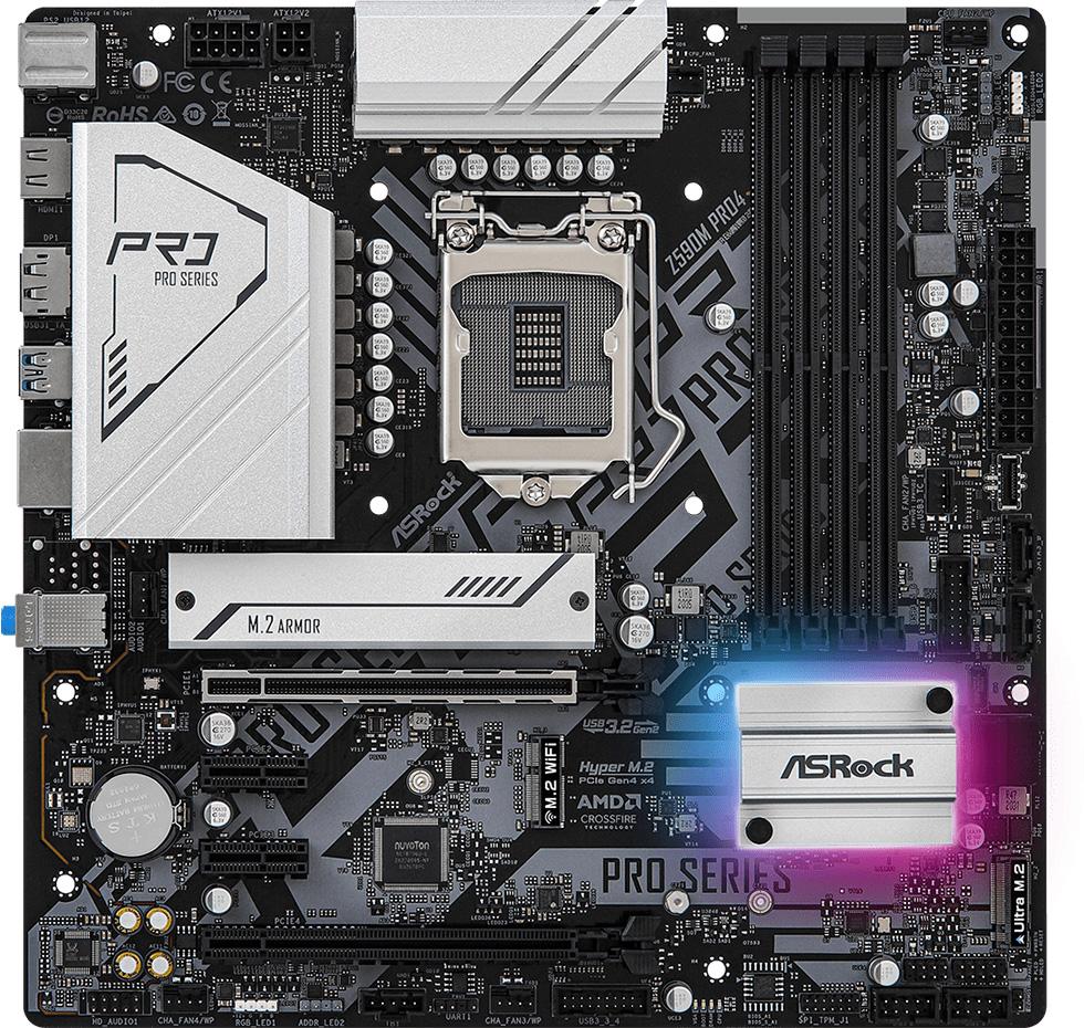asrock z590m pro4