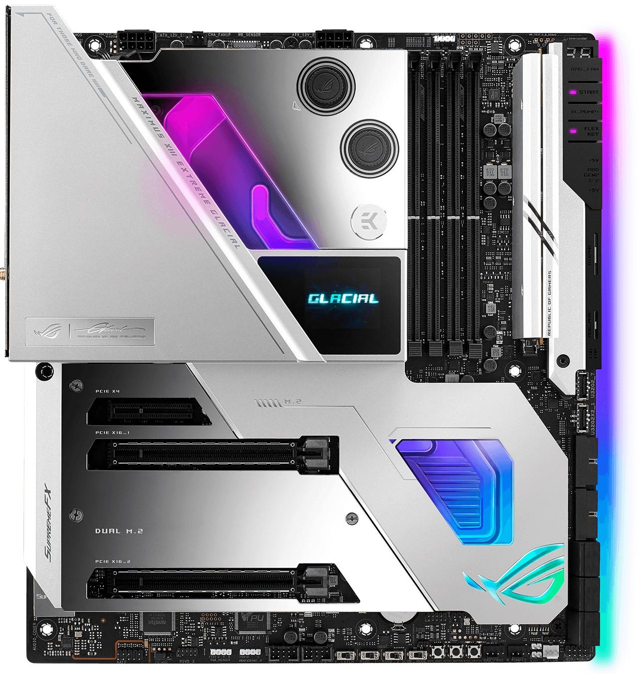 asus rog maximus xiii extreme glacial