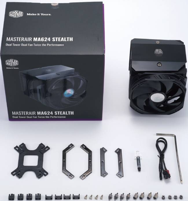 cooler master masterair ma624 2
