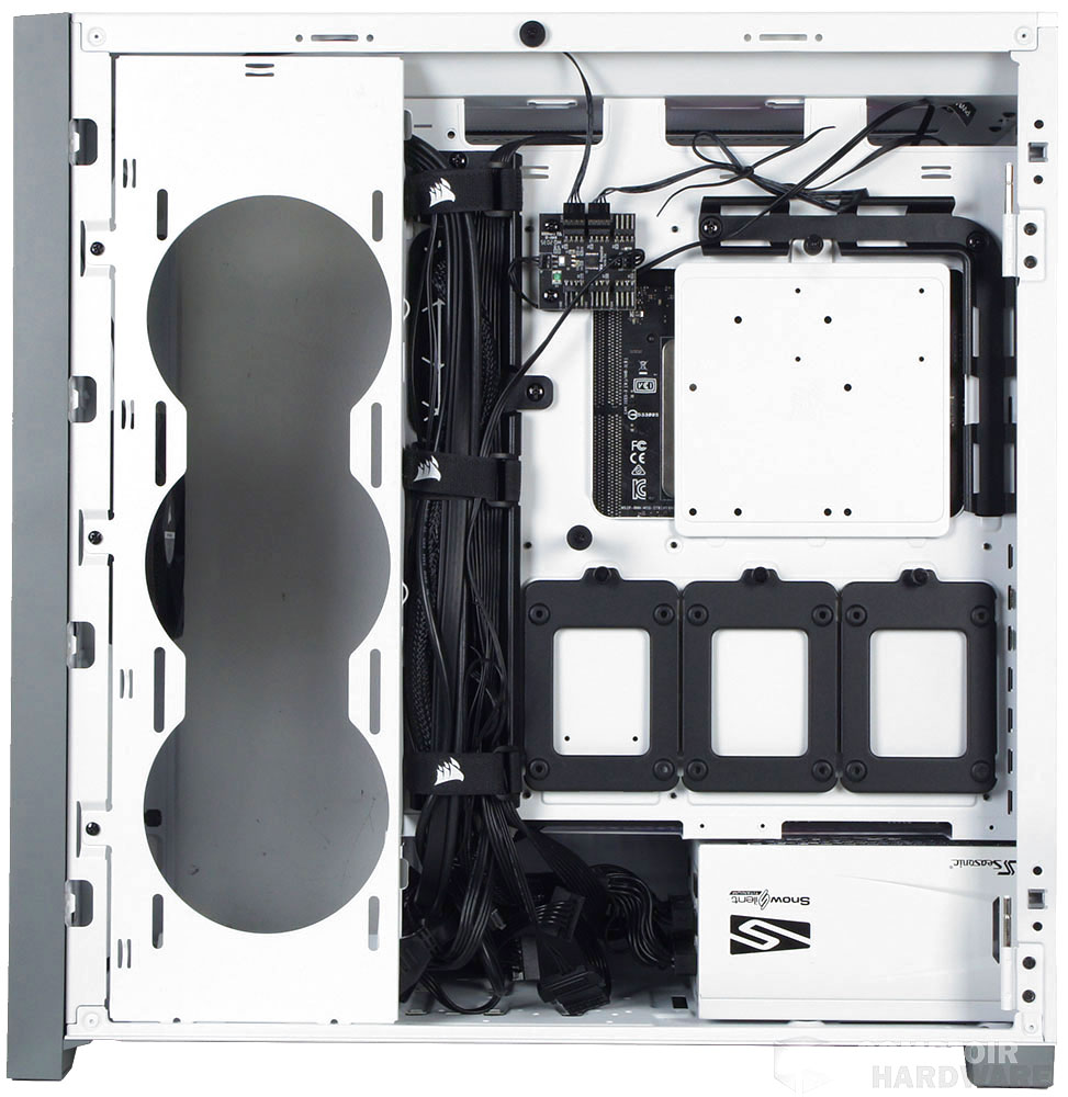 Vue de l'arrière du plateau du 5000D Airflow