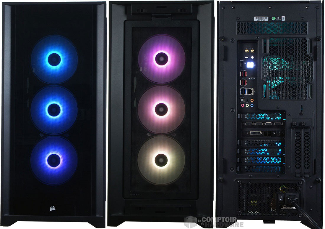 La façade et l'arrière du 5000X