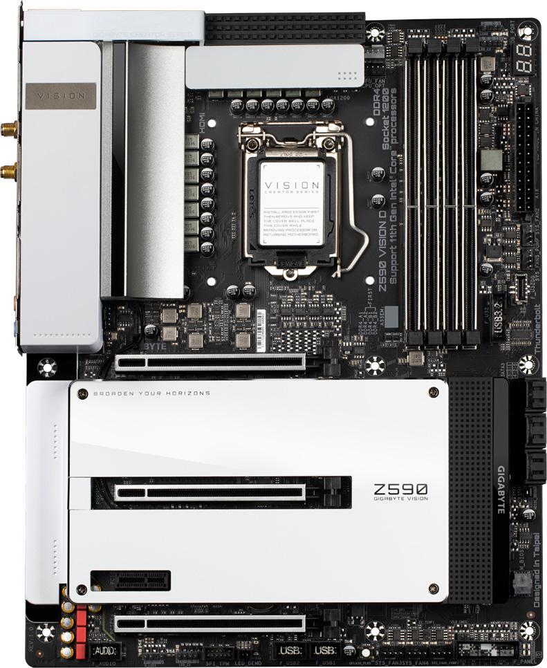 gigabyte z590 vision d