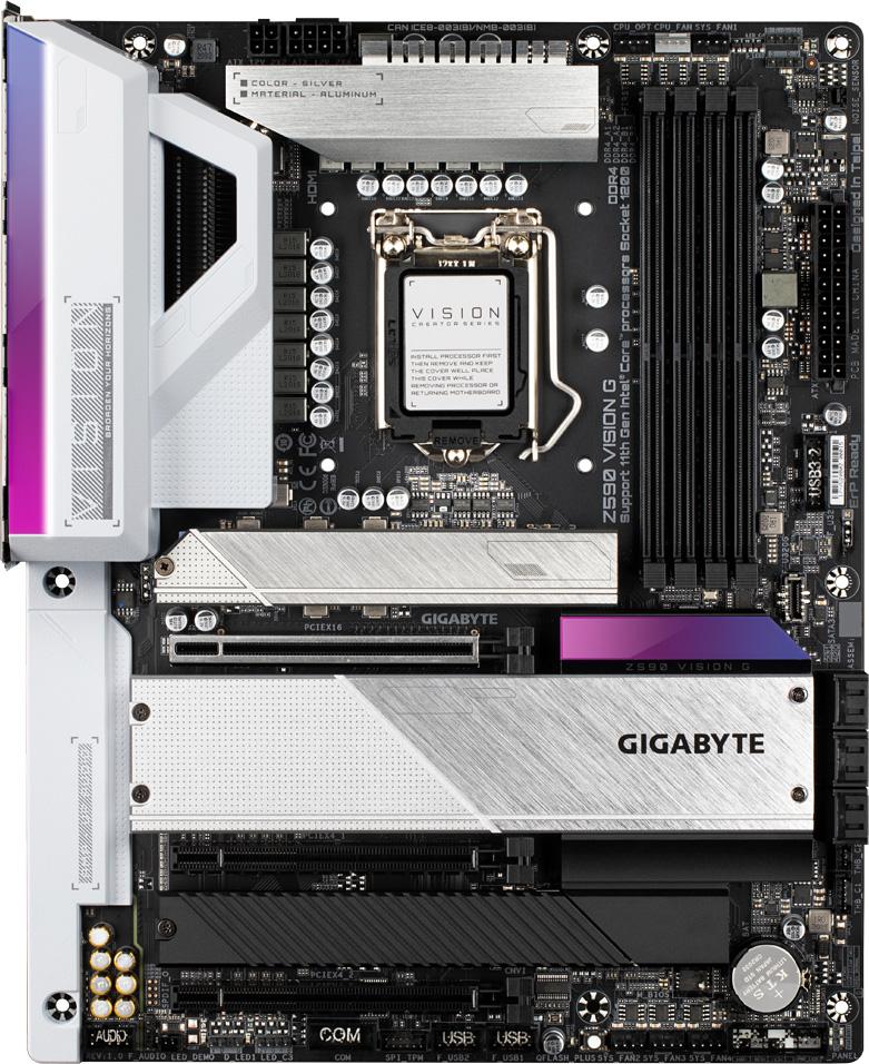 gigabyte z590 vision g