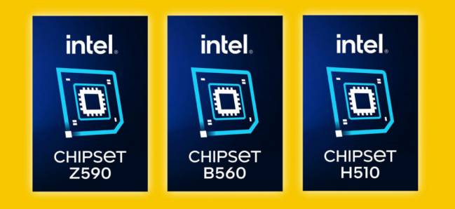 intel logo chipset 500