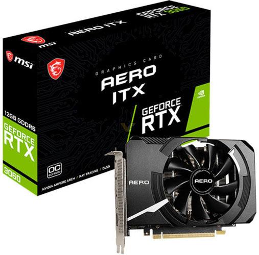 msi rtx3060 aeroitx vdcz
