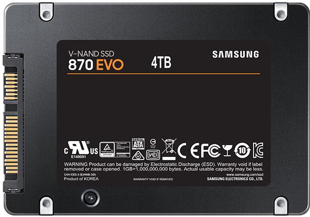 samsung ssd 870 evo 4 to