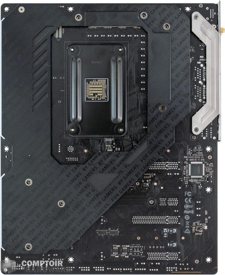 asrock x570 taichi razer edition - vue de dos