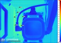 asrock x570 taichi razer edition - image ir : charge de 125 w