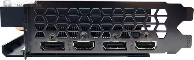 Gigabyte RTX 3060 Eagle : connectique vidéo