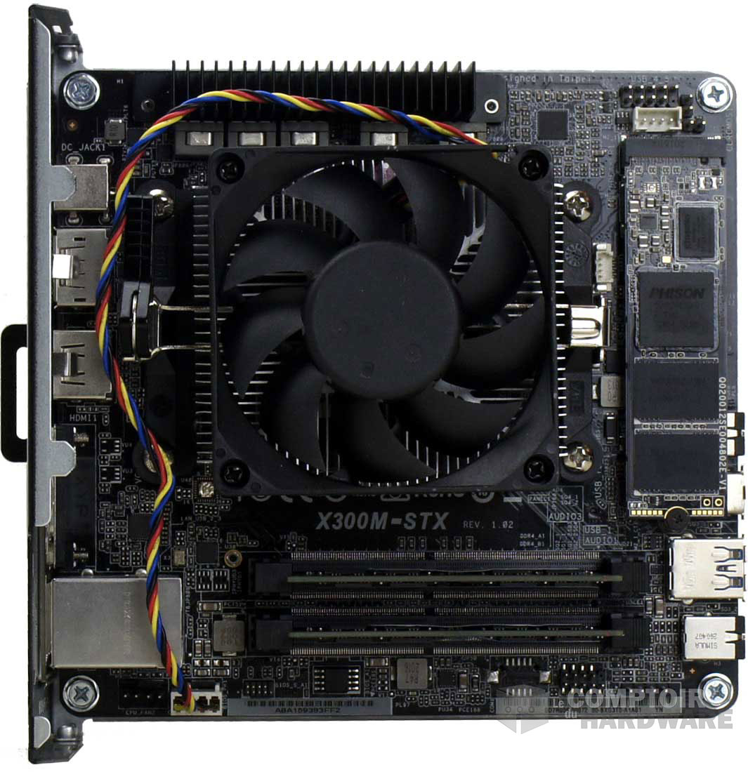 La carte mère sur son support