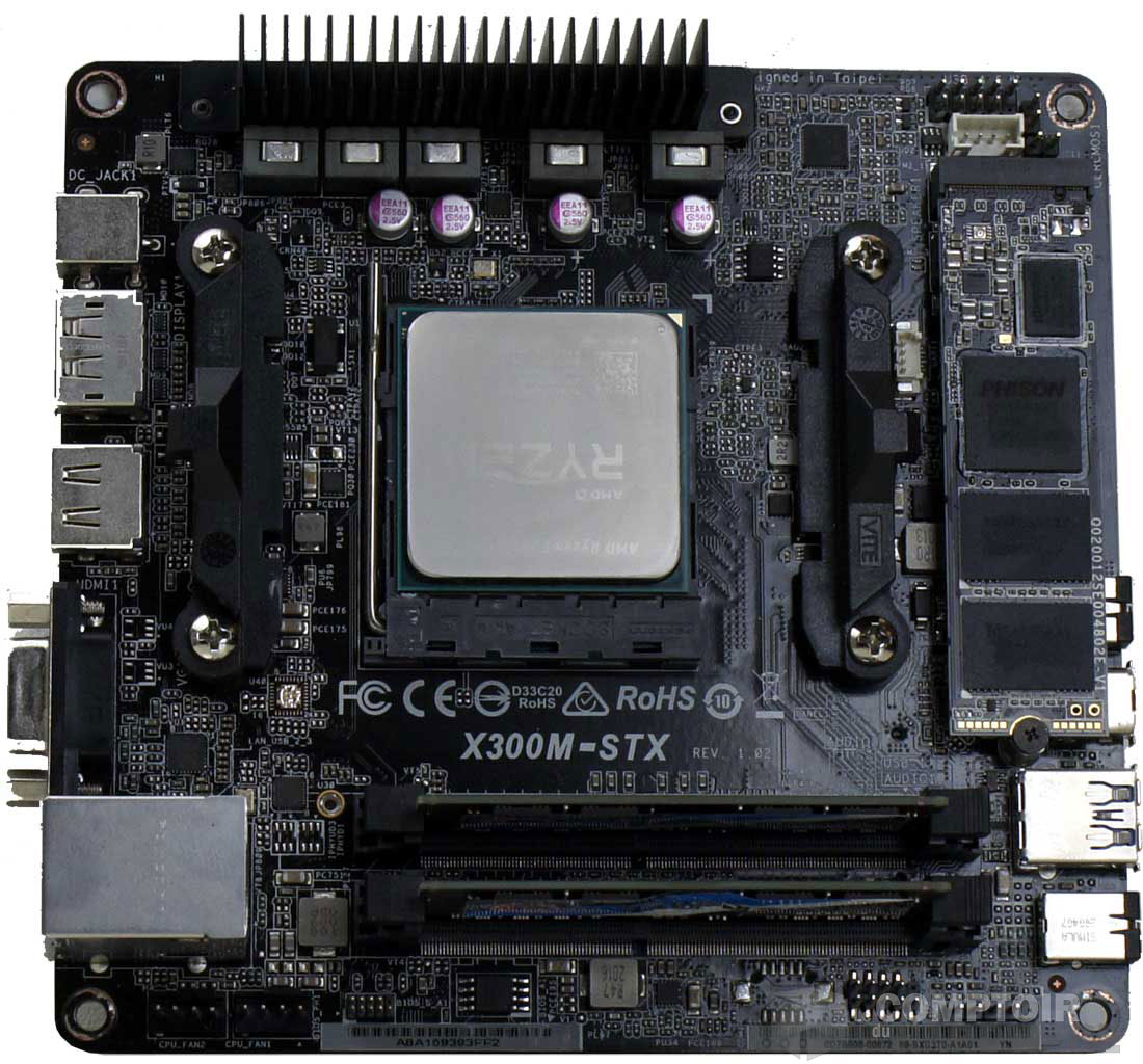 Le PCB côté CPU