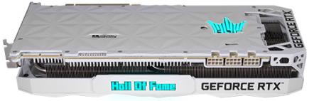 galax rtx rtx 3090 hof bakcplate