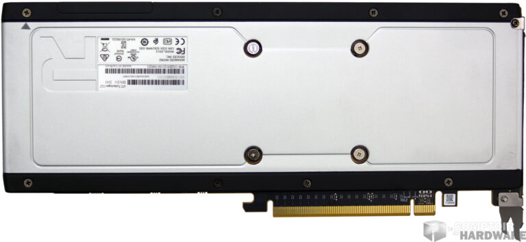 Radeon RX 6700 XT : face arrière