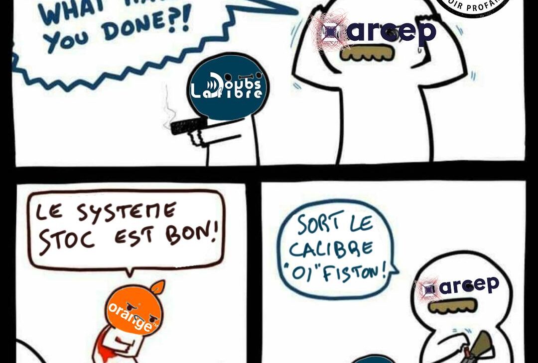 profanation originale du Comptoir - Doubs THD, l'ARCEP et le modèle STOC