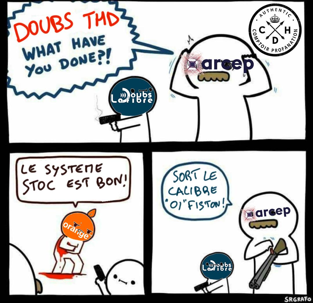 profanation originale du Comptoir - Doubs THD, l'ARCEP et le modèle STOC