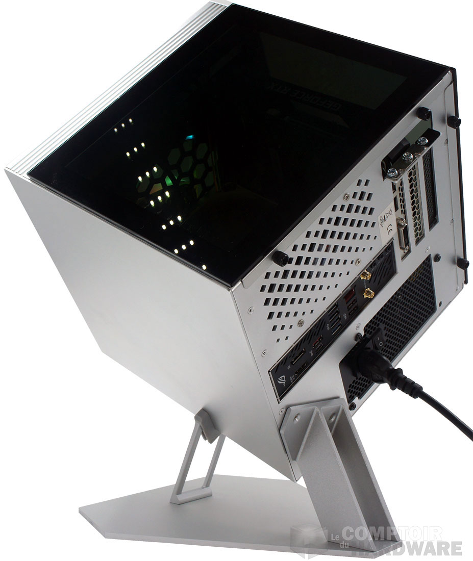 L'arrière de la sculpture