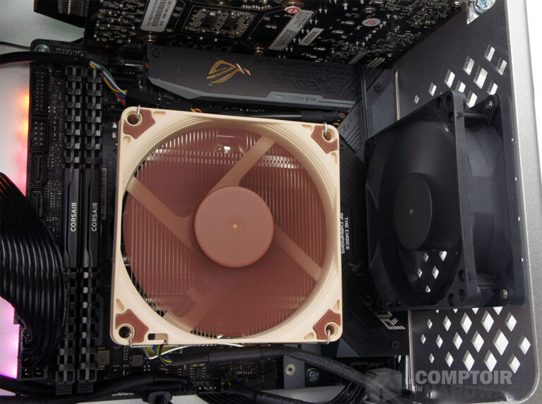 Le petit ventilateur arrière qui fera ce qu'il peu