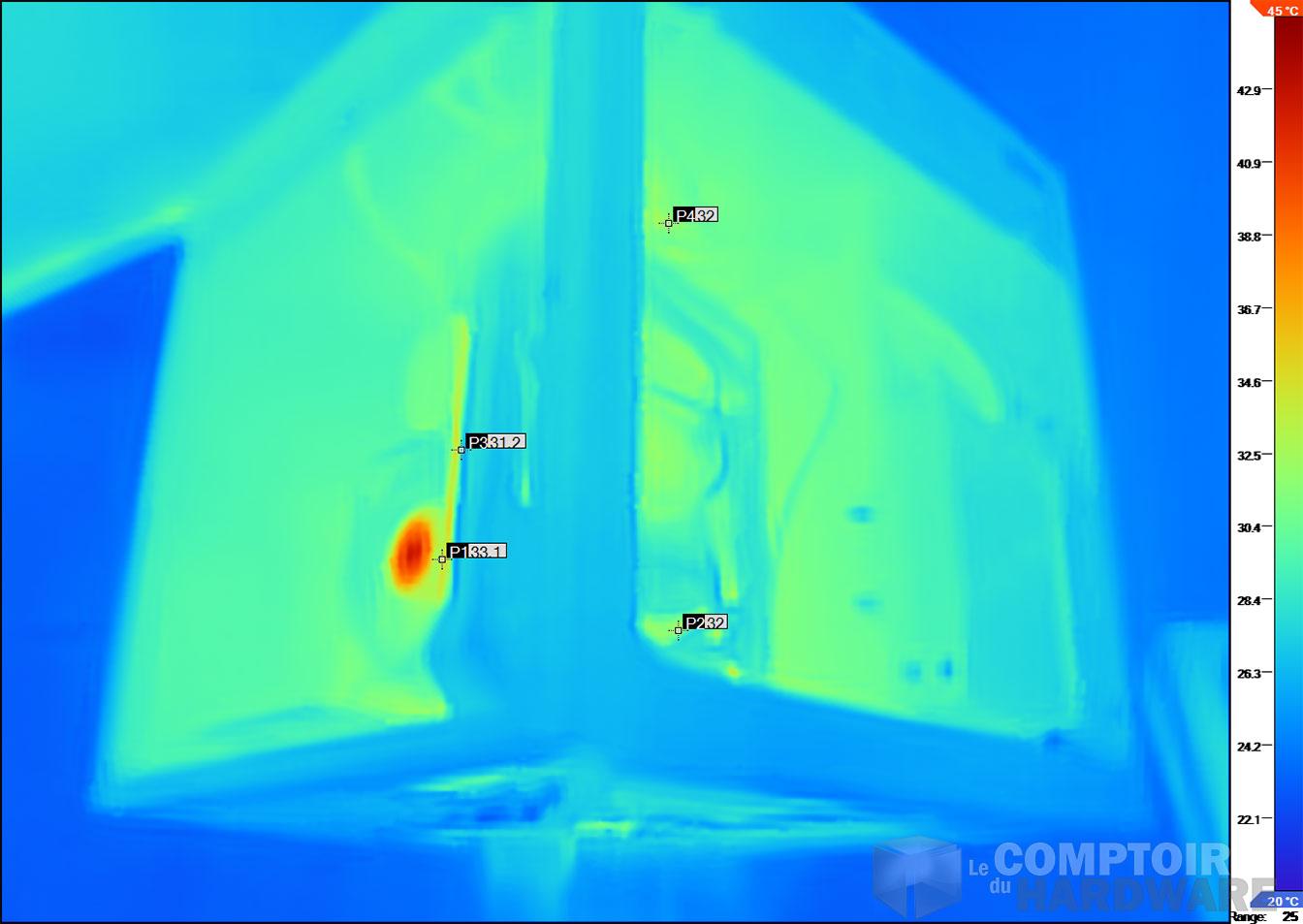 L'intérieur après la période de repos