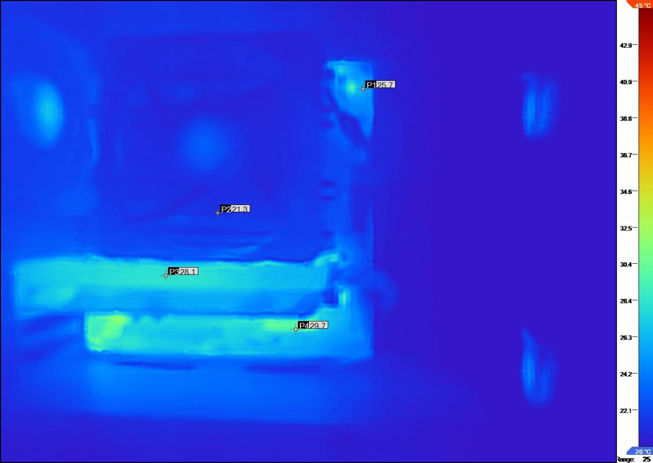 L'intérieur du Matrexx 40 3FS au repos