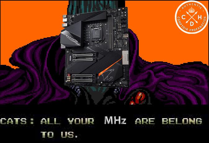 meme all your mhz belong to us gigabyte tachyon cdh