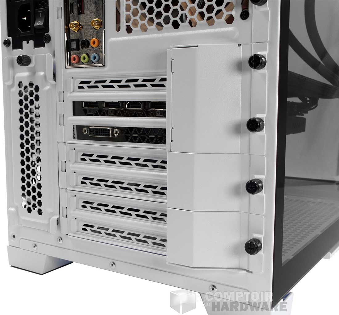 La partie modulaire du boîtier