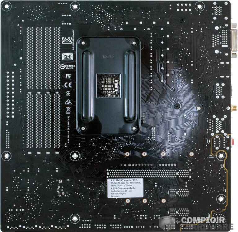 asus prime b550m-a - face avant