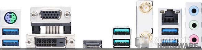 prime b550m a backplate