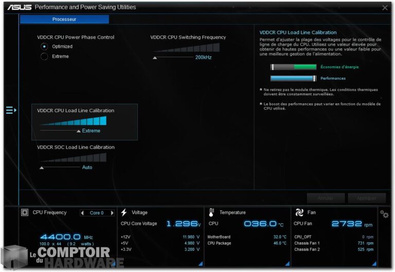 asus prime b550m-a - logiciels : digi+vrm