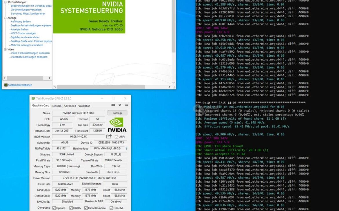NVIDIA, ou l'art de rendre les mineurs heureux