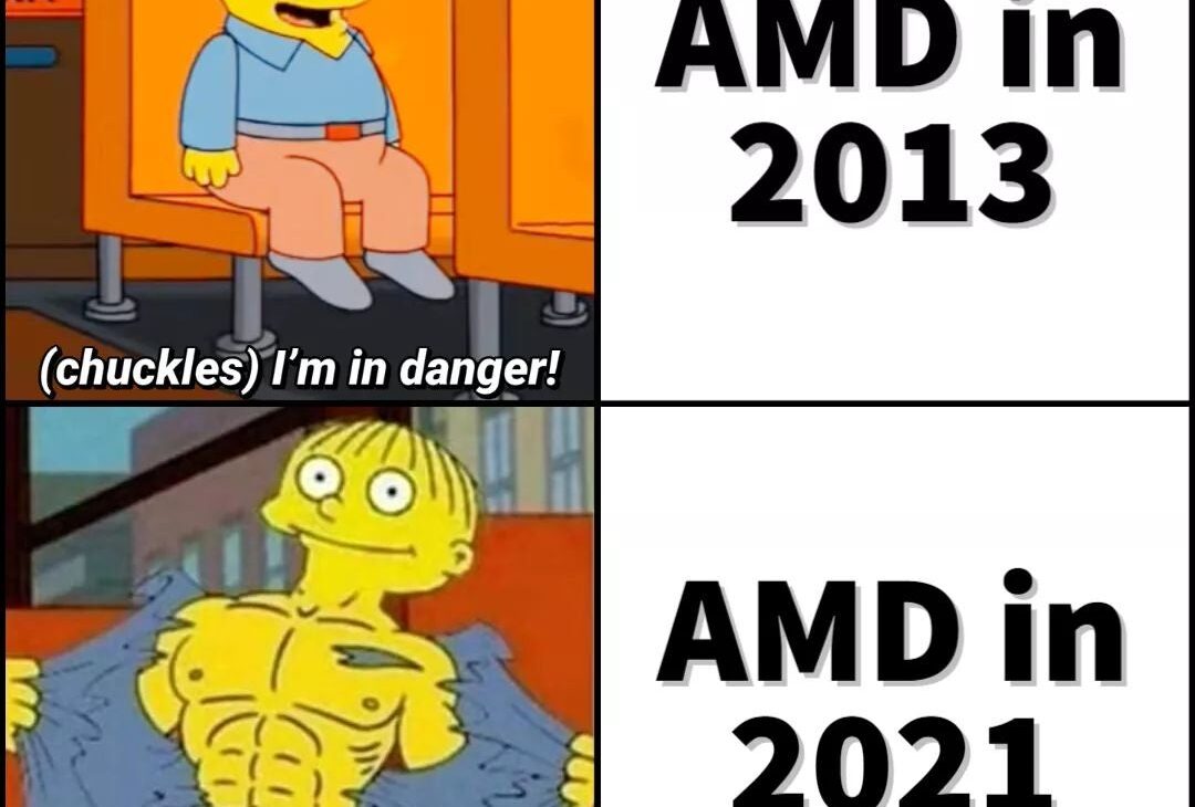 amd 2013 vs 2021