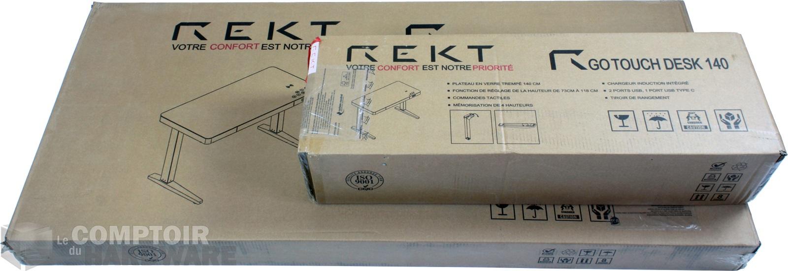 rekt rgo touch desk 140