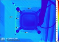 asus rog maximus xiii extreme - image IR au repos